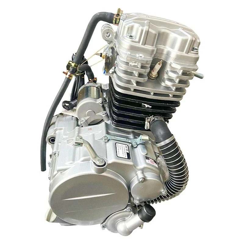 Motorcycle Cylinder - เครื่องยนต์มอเตอร์ไซค์บรรทุกสินค้า Zongshen Heavy CG350 350cc ระบายความร้อนด้วยน้ำ