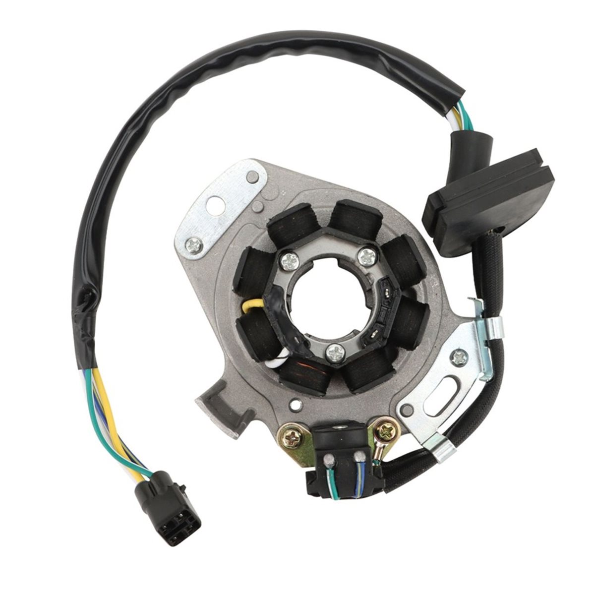 Motorcycle Stator - # คอยล์แมกนีโตสตาร์ทเตอร์มอเตอร์ไซค์ 75V (โลหะ+ABS) สำหรับ Honda