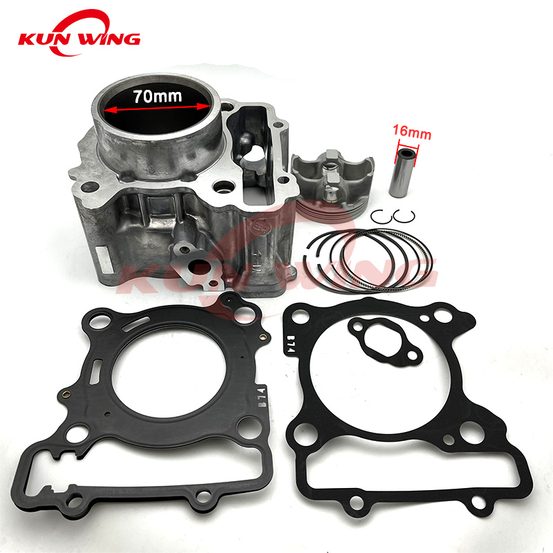 Motorcycle Piston - ชุดกระบอกสูบ70มม. แหวนลูกสูบสำหรับยามาฮ่า XMAX300 xmax 300 X-MAX300ชิ้นส่วนเครื่องยนต์ของรถจักรยานยนต์