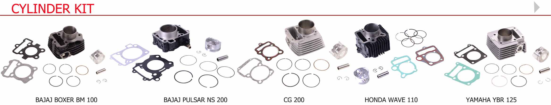 อะไหล่เครื่องยนต์รถมอเตอร์ไซค์ - Motorcycle Cylinder บทวิจารณ์และราคา
