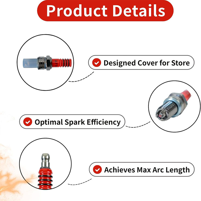 ชุด 3 ชิ้น หัวเทียน 3 ขั้ว A7T - Motorcycle Spark Plug บทวิจารณ์และราคา
